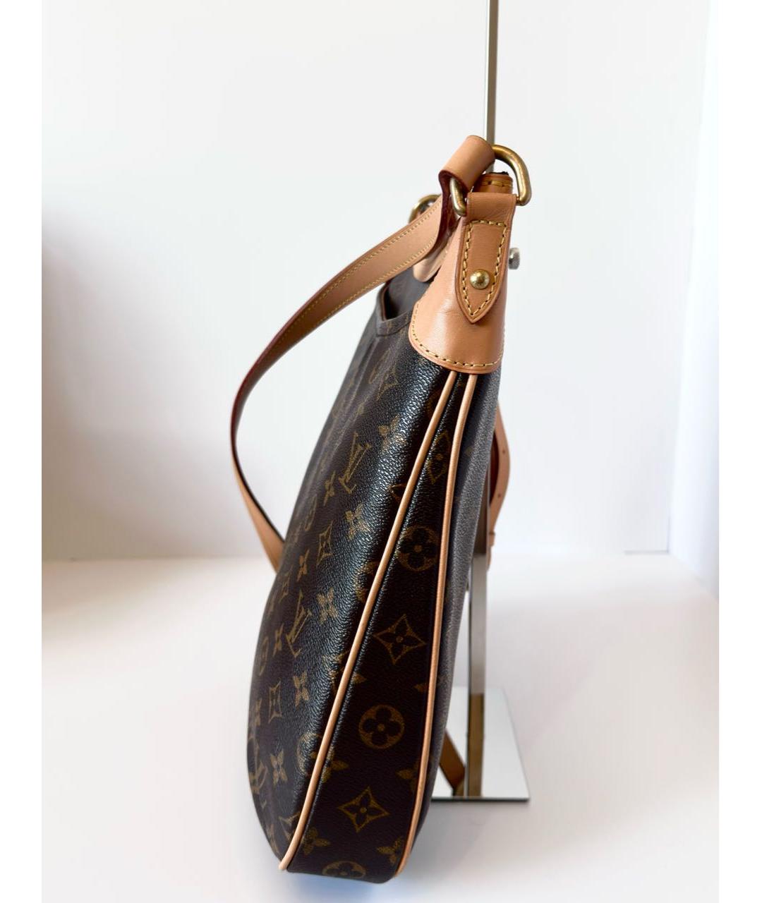 LOUIS VUITTON Коричневая сумка через плечо из канвы, фото 7
