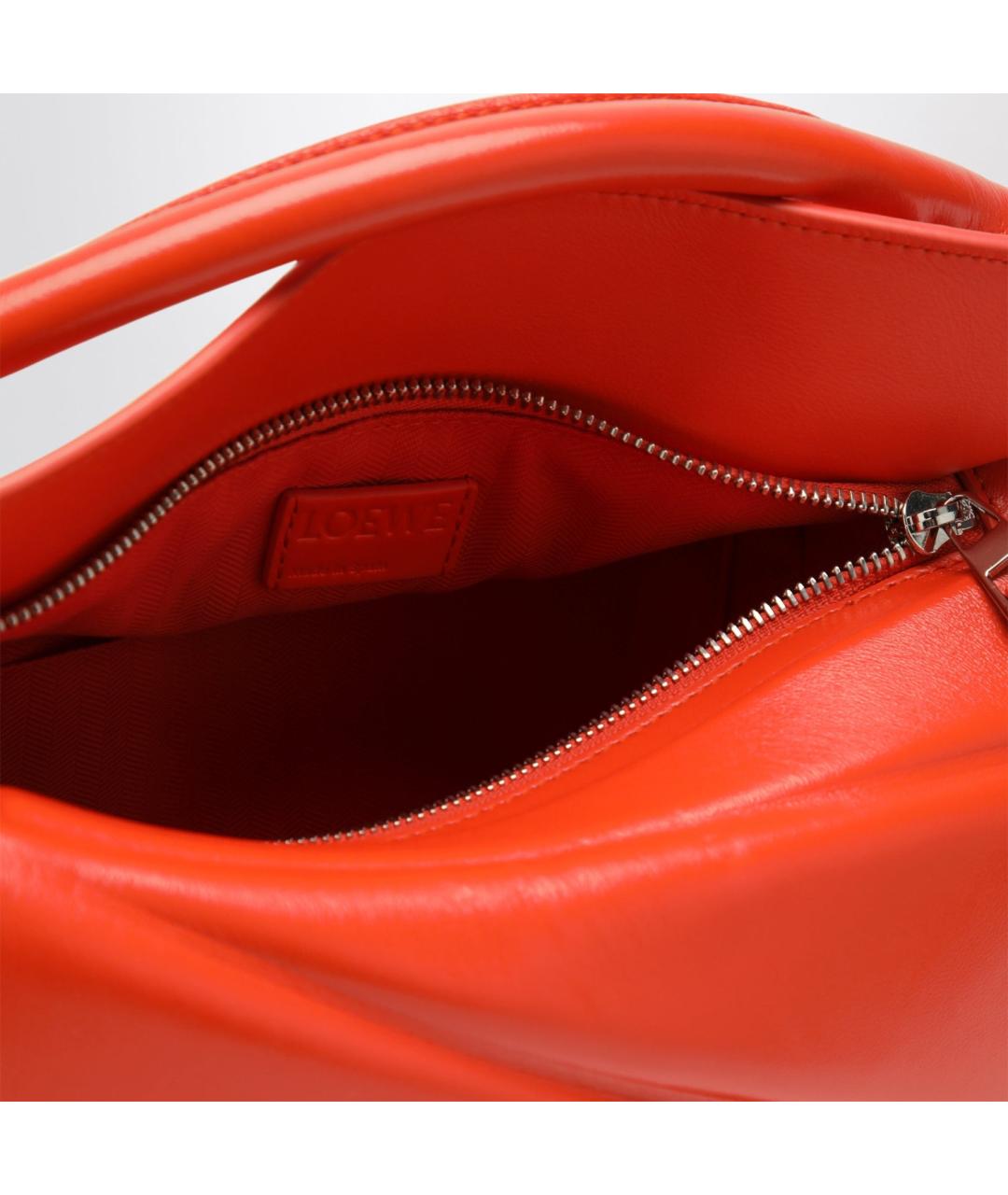 LOEWE Оранжевая кожаная сумка через плечо, фото 2