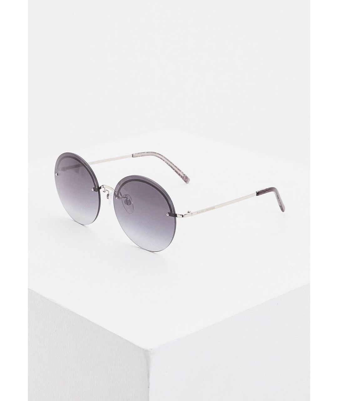 MARC JACOBS Серебряные металлические солнцезащитные очки, фото 3