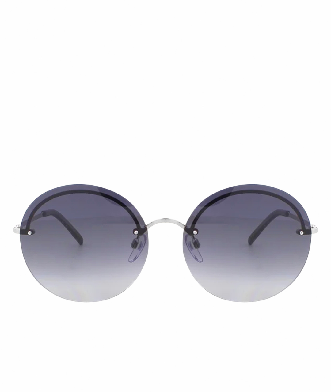 MARC JACOBS Серебряные металлические солнцезащитные очки, фото 1