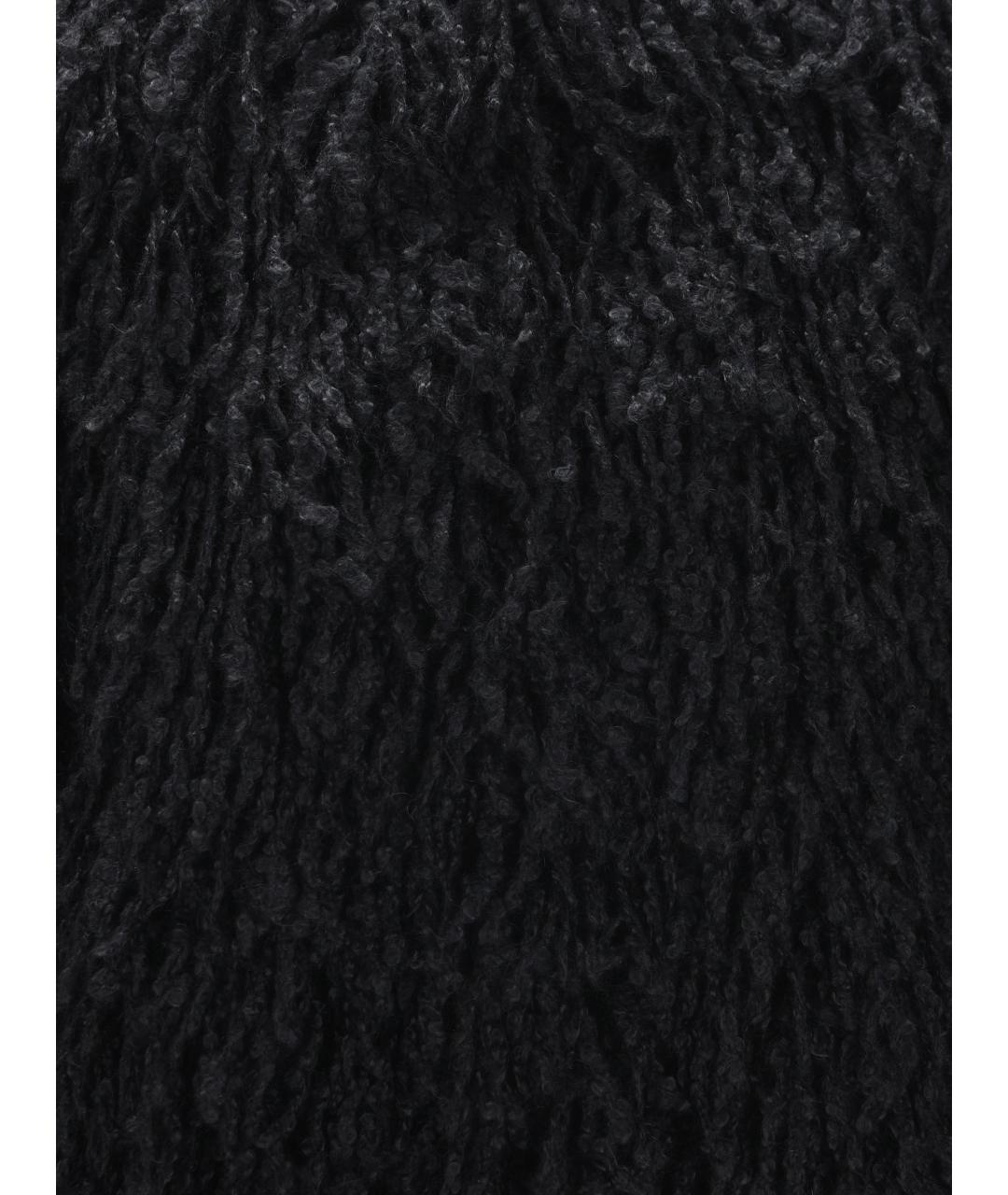 FENDI Черная меховая шуба, фото 4