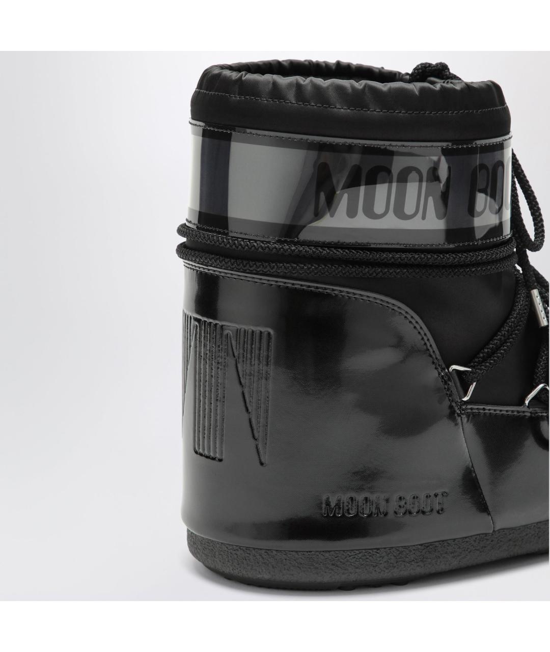 MOON BOOT Черные синтетические ботинки, фото 2