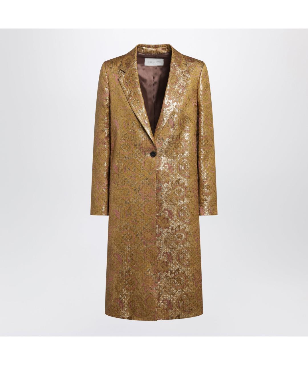 DRIES VAN NOTEN Полиэстеровое пальто, фото 2
