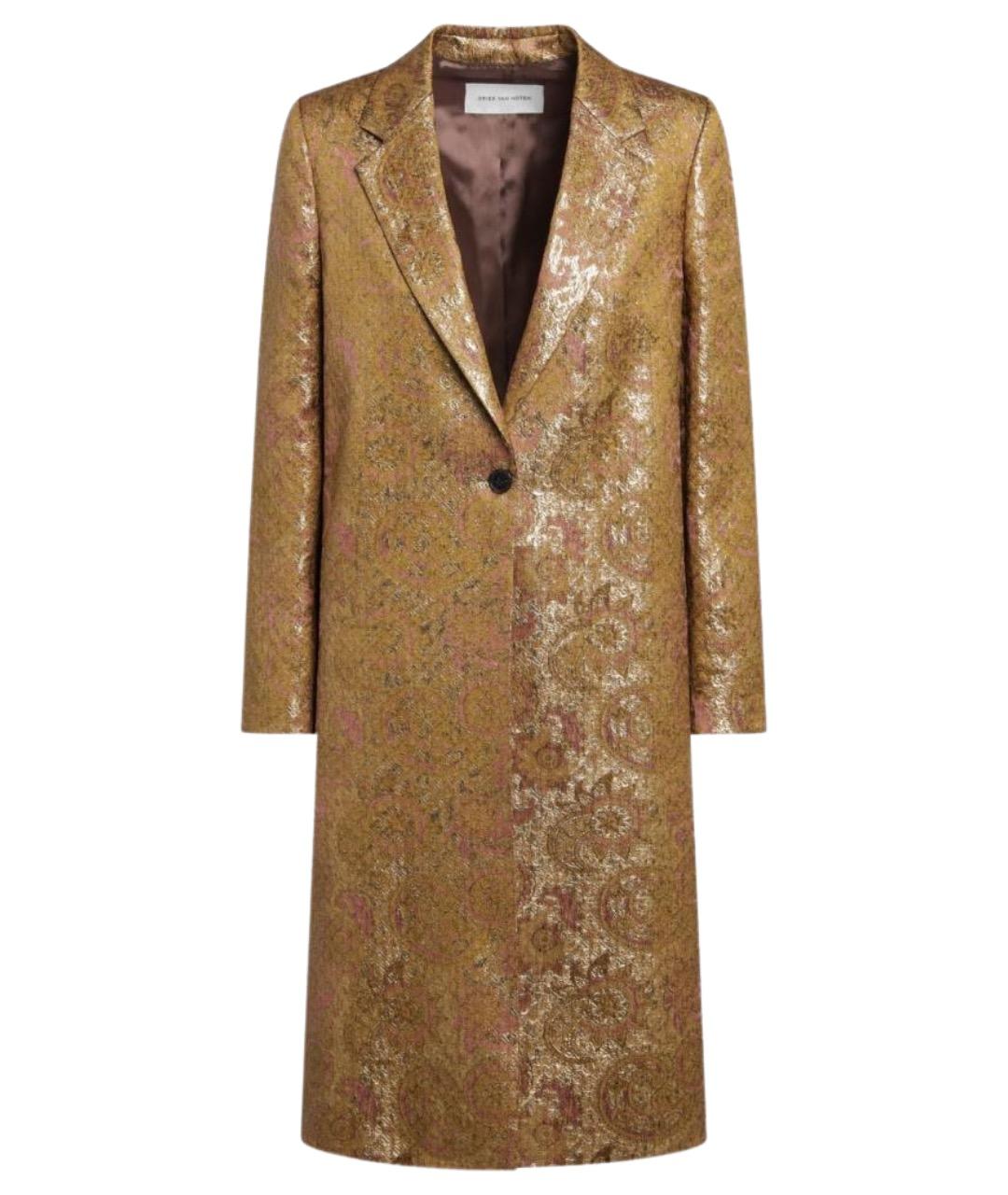 DRIES VAN NOTEN Полиэстеровое пальто, фото 1