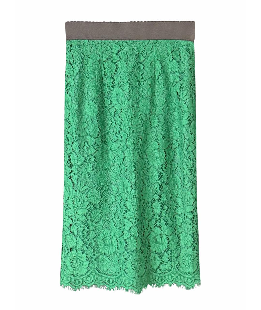 DOLCE&GABBANA Кружевная юбка миди, фото 1