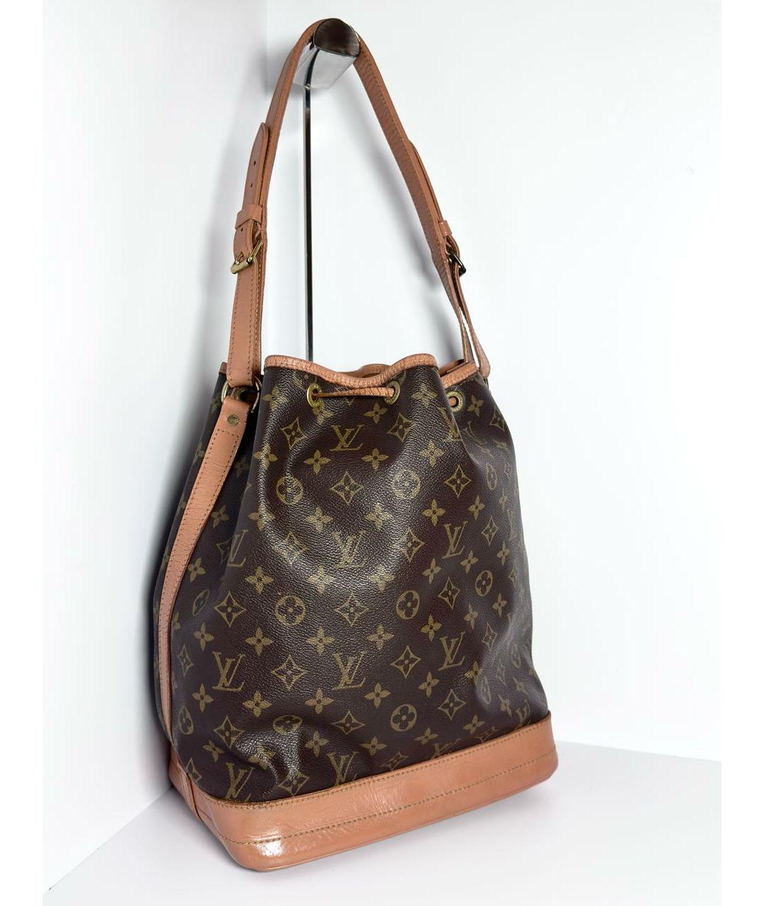 LOUIS VUITTON Коричневая сумка через плечо из канвы, фото 8