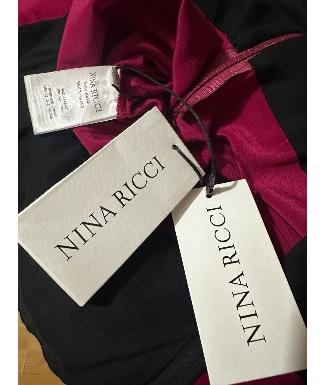NINA RICCI Шелковое коктейльное платье, фото 3