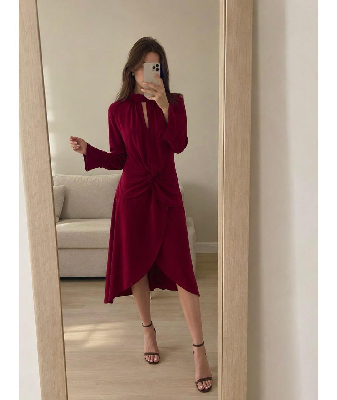 NINA RICCI Шелковое коктейльное платье, фото 2