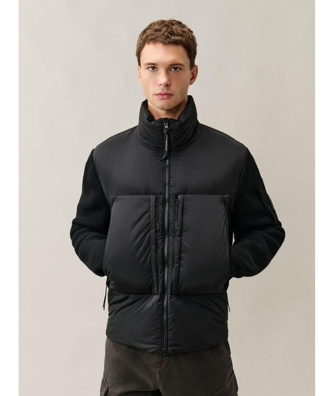 CP COMPANY Черная куртка, фото 2