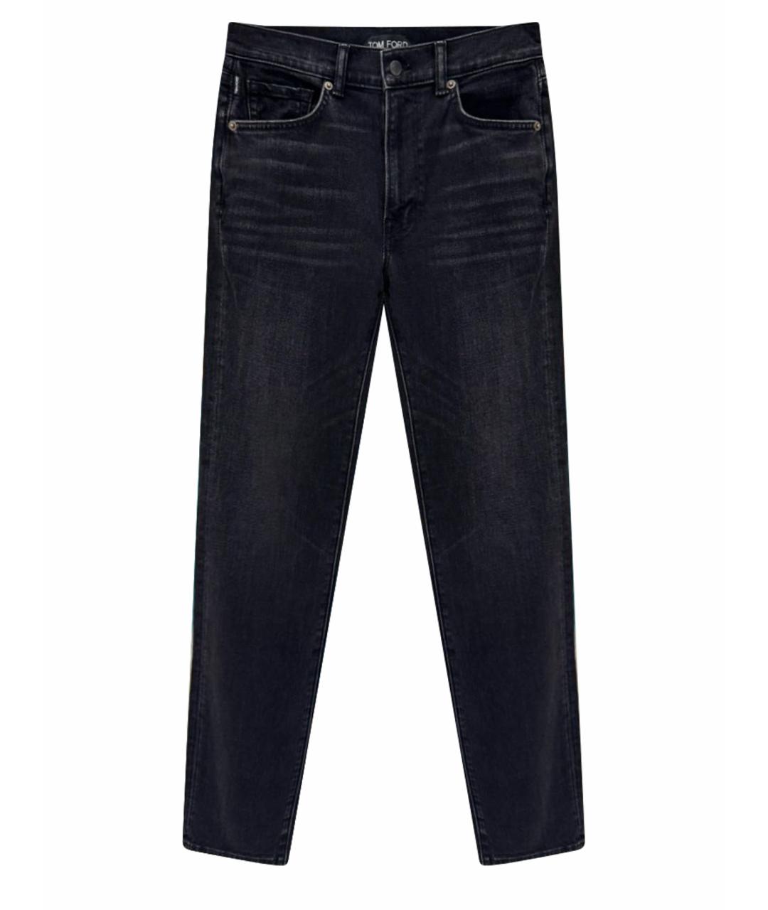 TOM FORD Черные прямые джинсы, фото 1