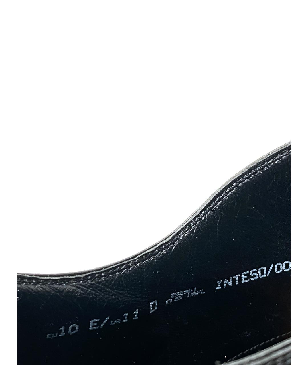 BALLY Черные кожаные туфли, фото 10