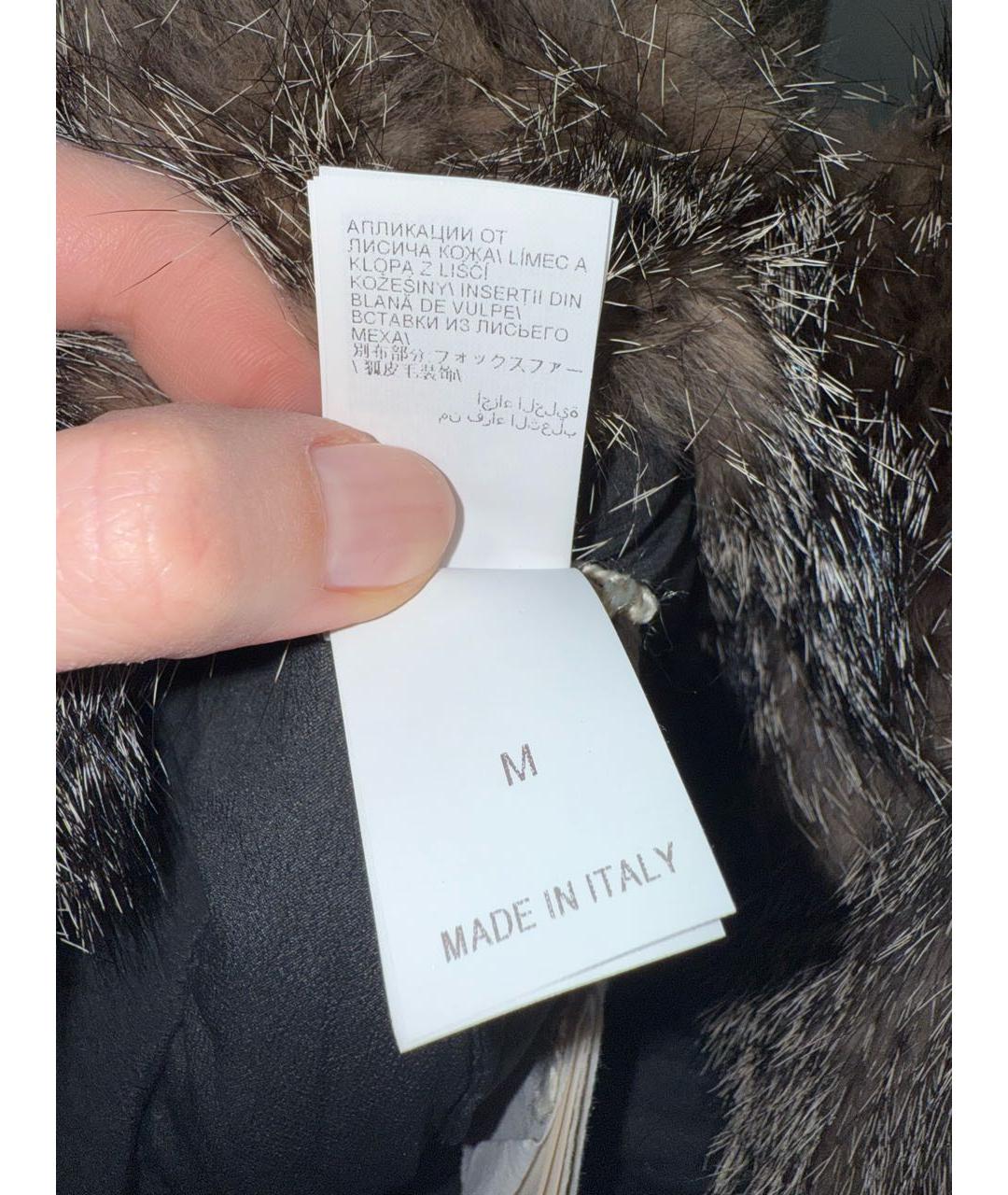 BRUNELLO CUCINELLI Темно-синяя хлопковая шапка, фото 5