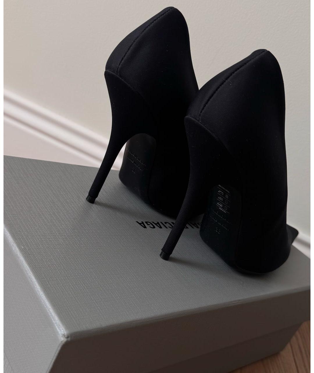 BALENCIAGA Черные туфли, фото 4