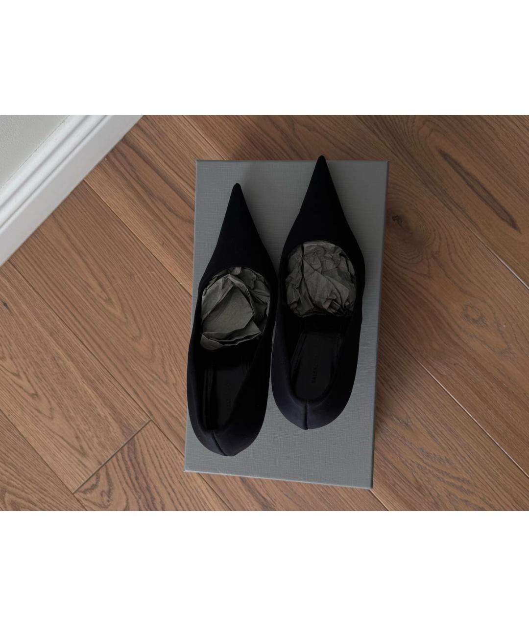 BALENCIAGA Черные туфли, фото 5