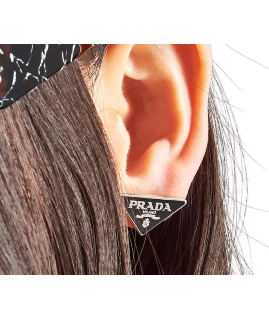 PRADA Серебряные серебряные серьги, фото 7