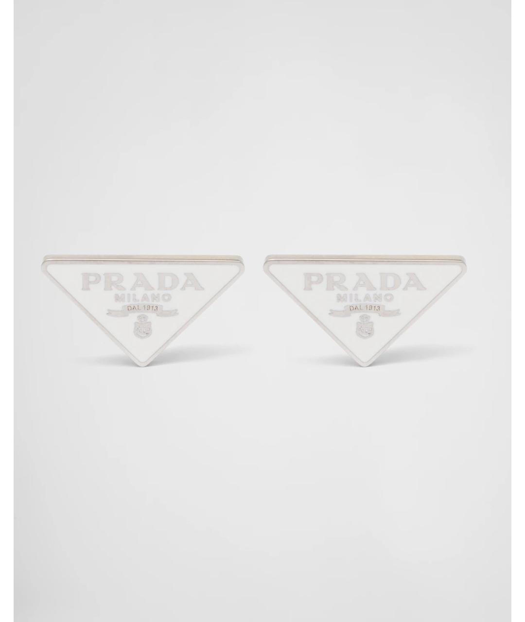PRADA Серебряные серебряные серьги, фото 9