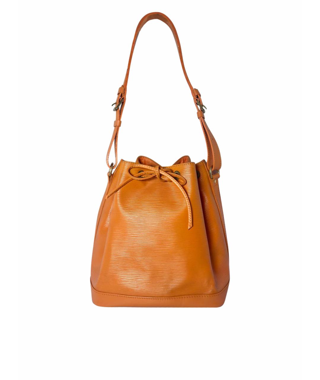 LOUIS VUITTON Оранжевая кожаная сумка через плечо, фото 1