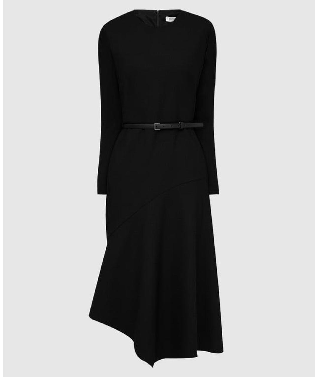 MAX MARA Темно-синее шерстяное вечернее платье, фото 5