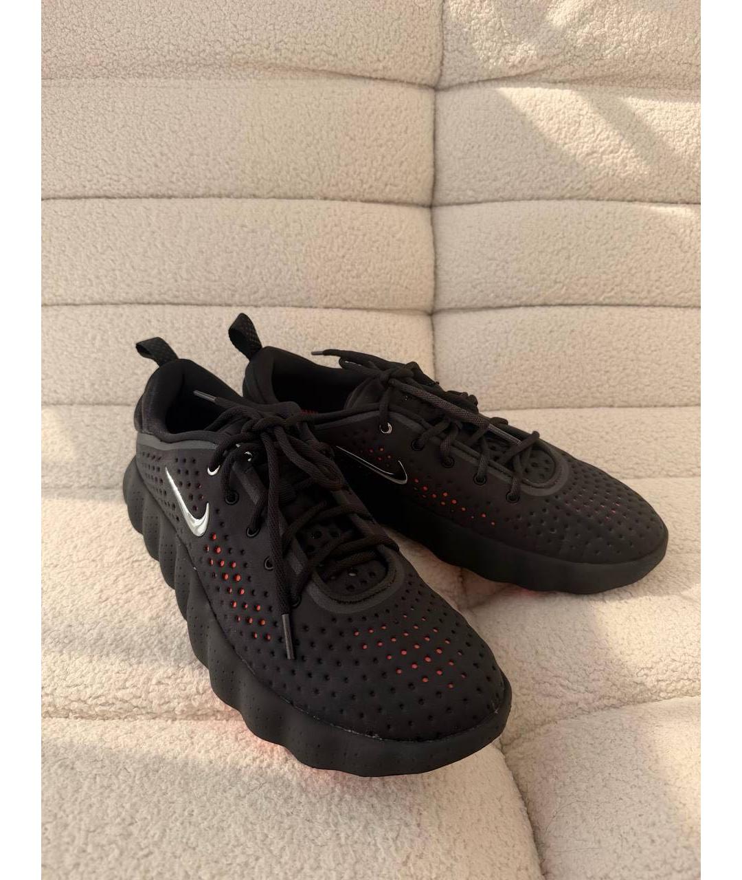NIKE Черные низкие кроссовки / кеды, фото 3