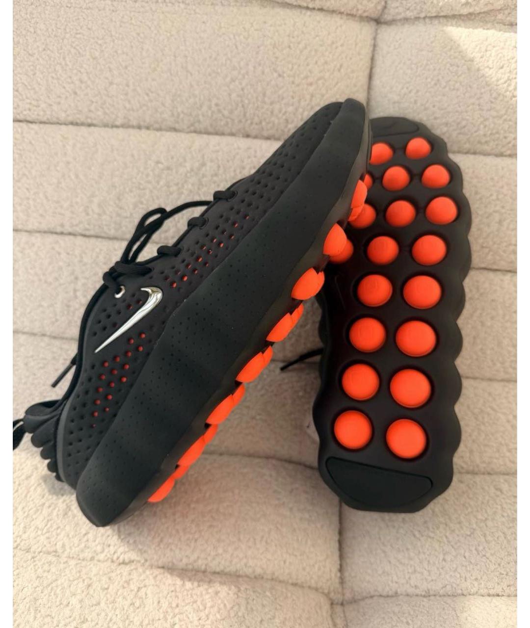NIKE Черные низкие кроссовки / кеды, фото 5