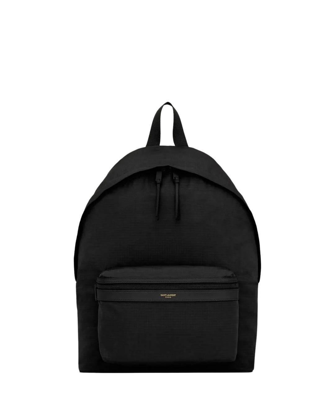 SAINT LAURENT Черный синтетический рюкзак, фото 4