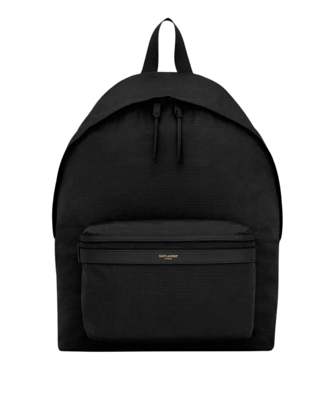 SAINT LAURENT Черный синтетический рюкзак, фото 1