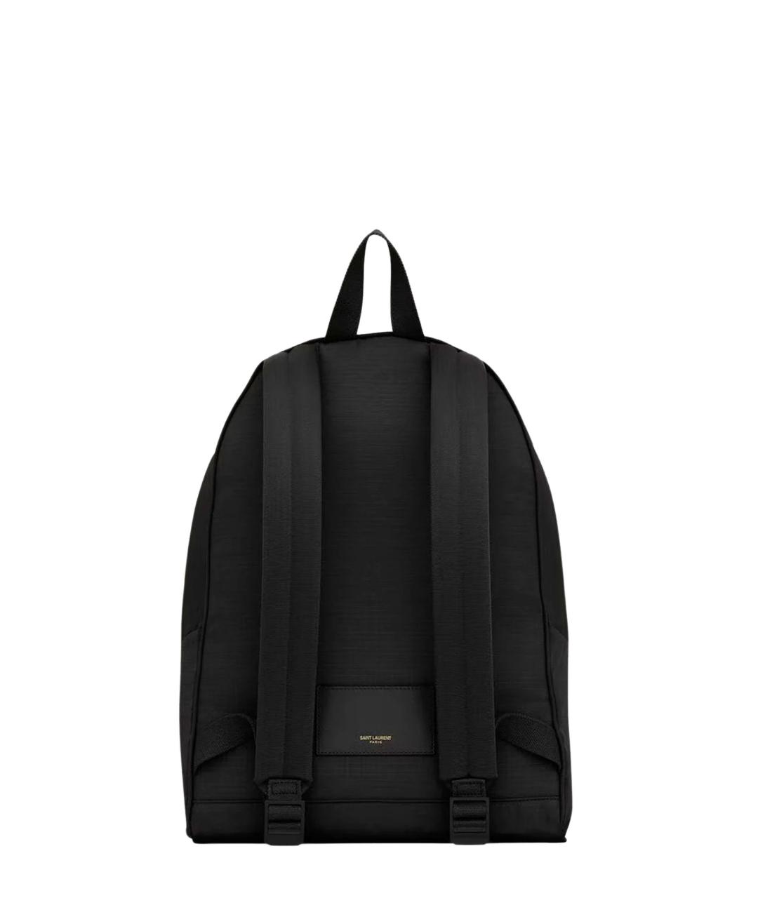 SAINT LAURENT Черный синтетический рюкзак, фото 2