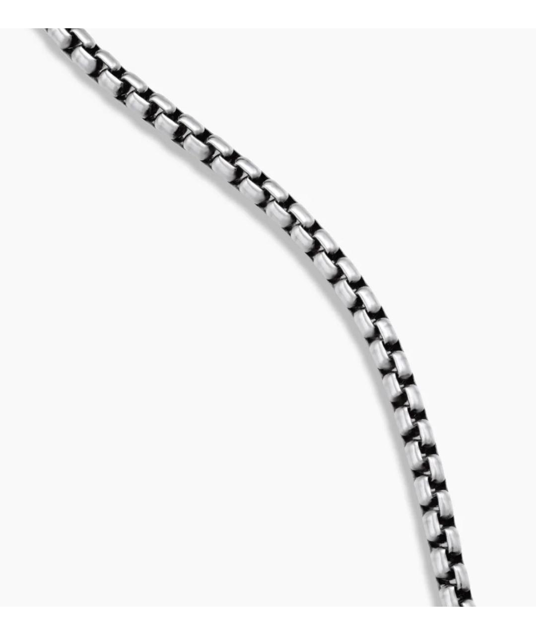David Yurman Серебряная серебряная цепочка/подвеска, фото 5