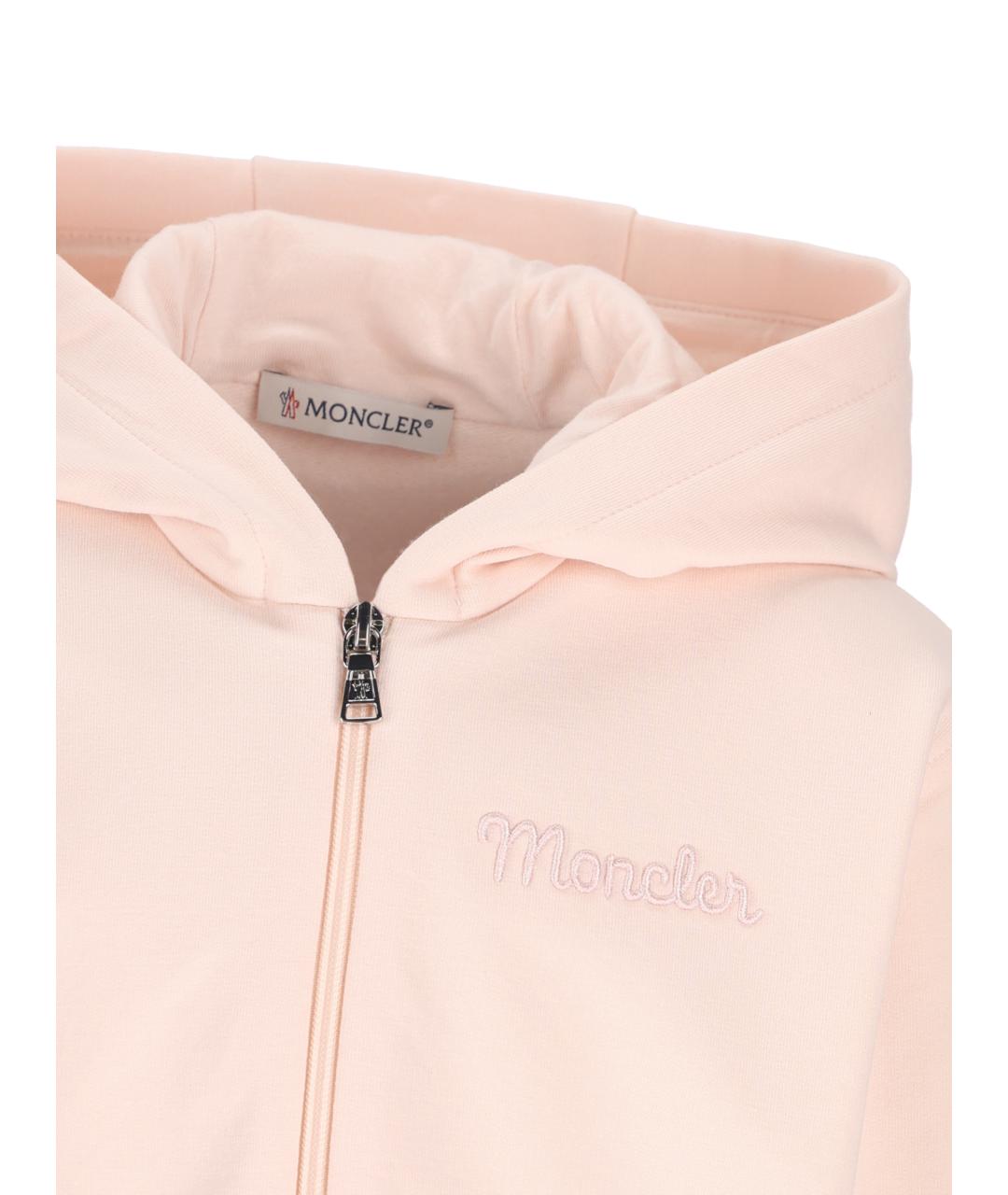 MONCLER KIDS Розовый комплект, фото 3