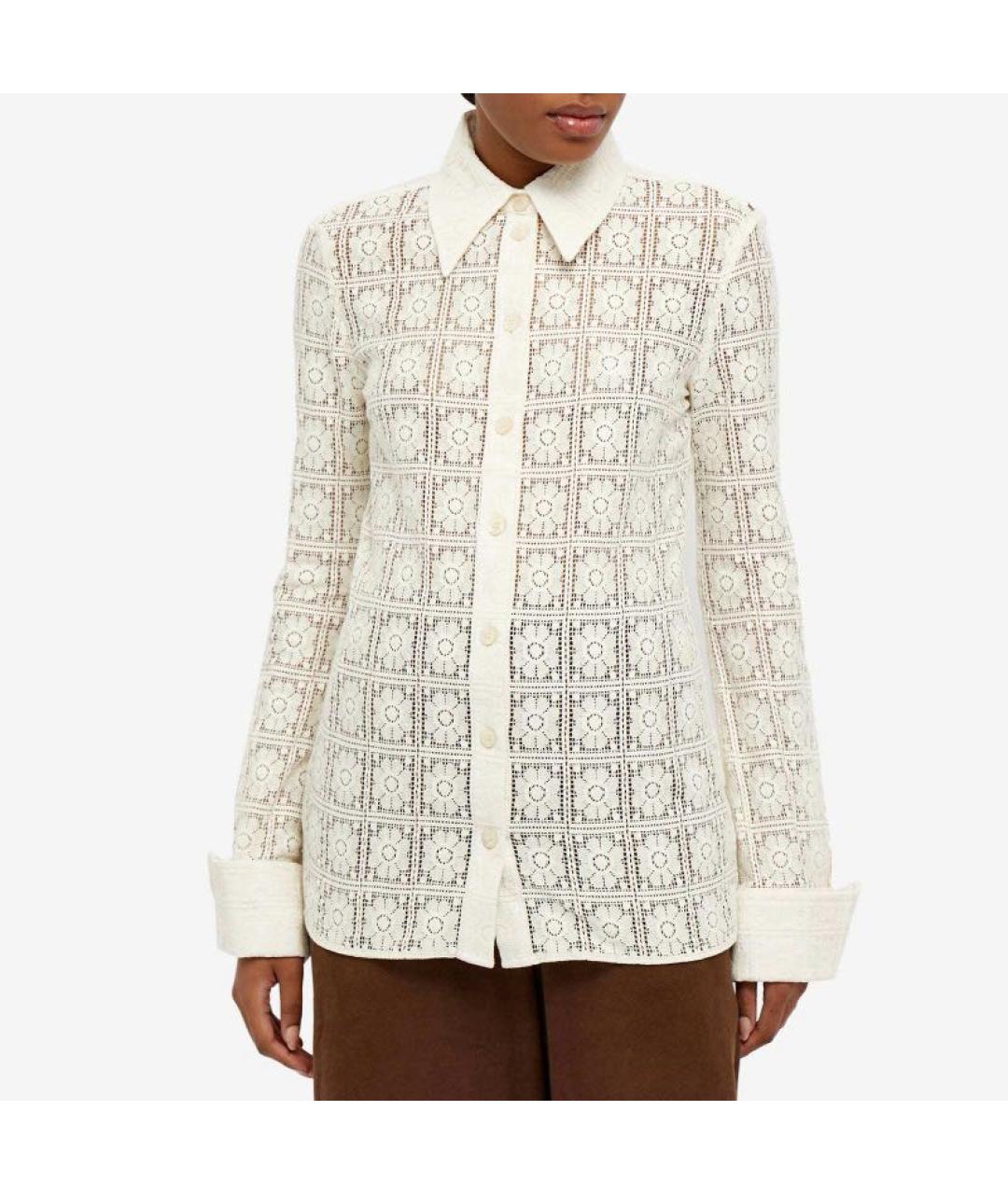 SPORTMAX Белая рубашка, фото 2