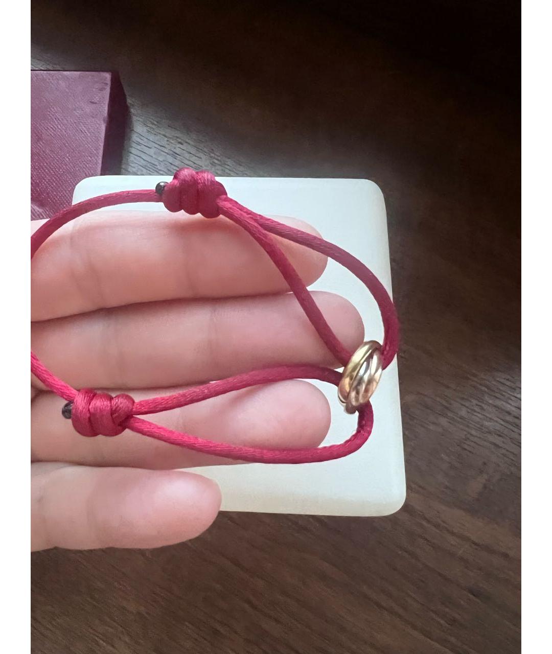 CARTIER Желтый браслет из розового золота, фото 3