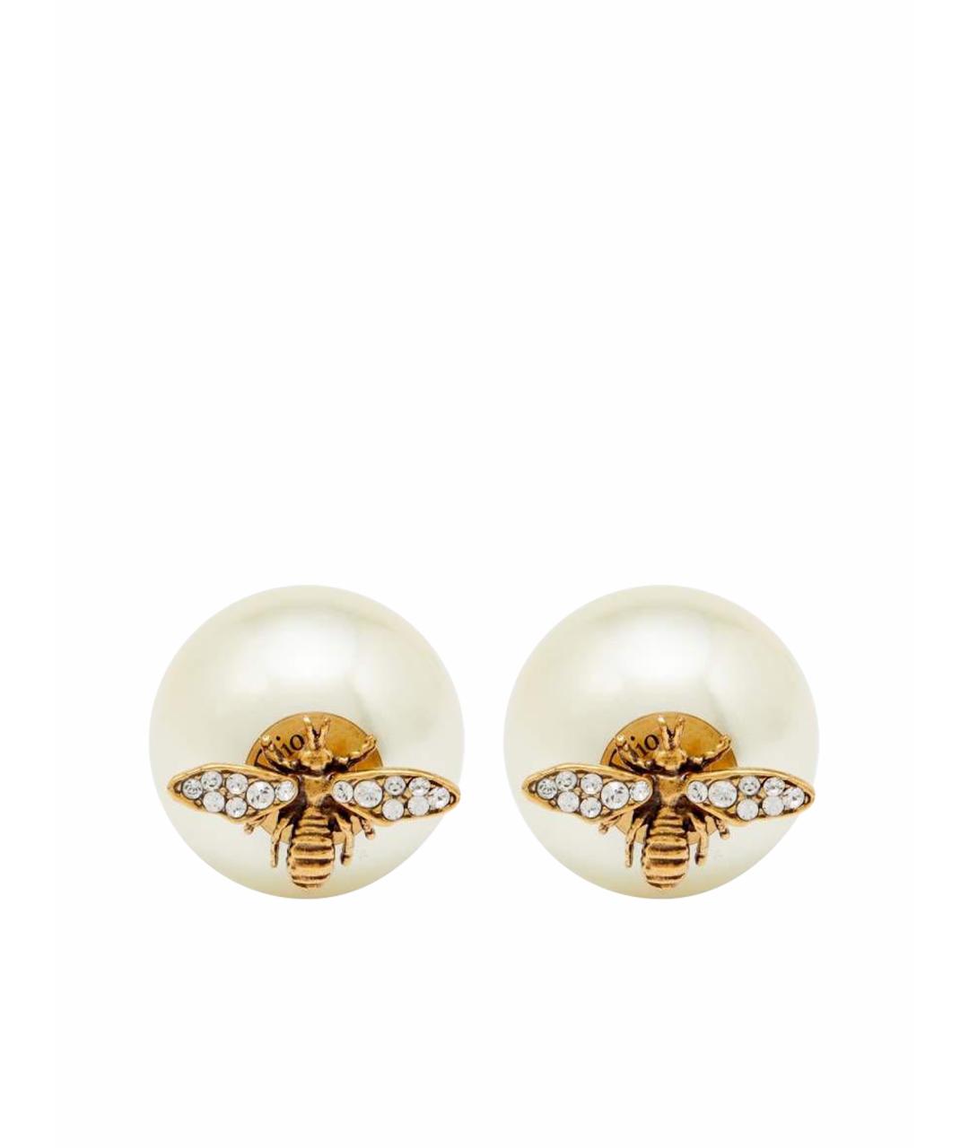 CHRISTIAN DIOR Золотые серьги, фото 1