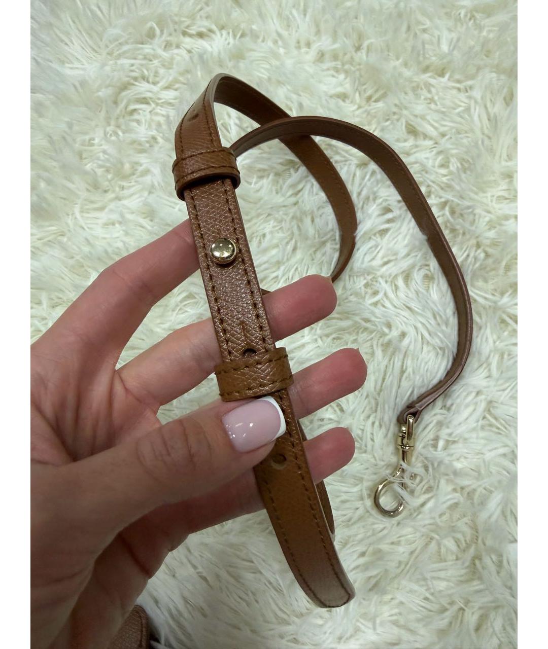 FURLA Коричневая сумка через плечо, фото 8