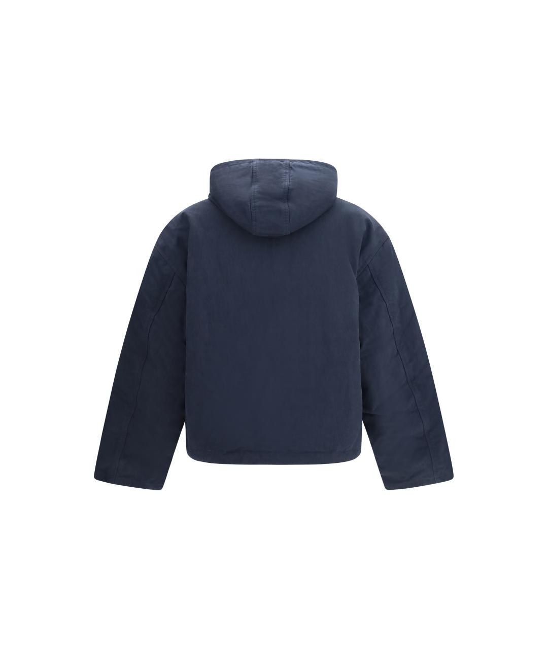 ACNE STUDIOS Темно-синяя нейлоновая куртка, фото 2