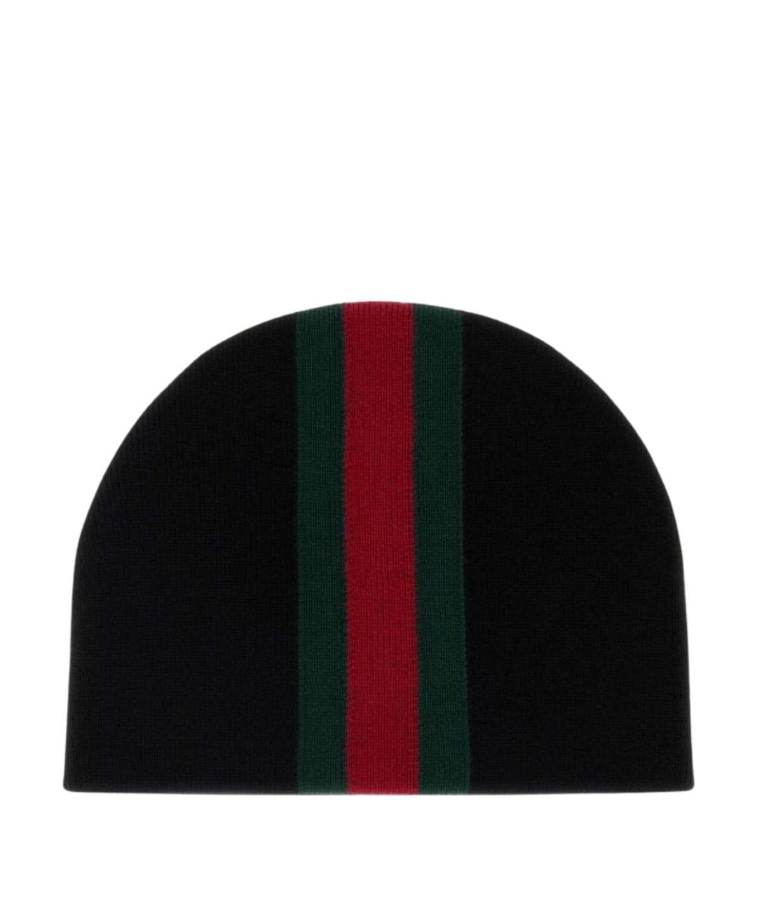 GUCCI Черная шапка, фото 1
