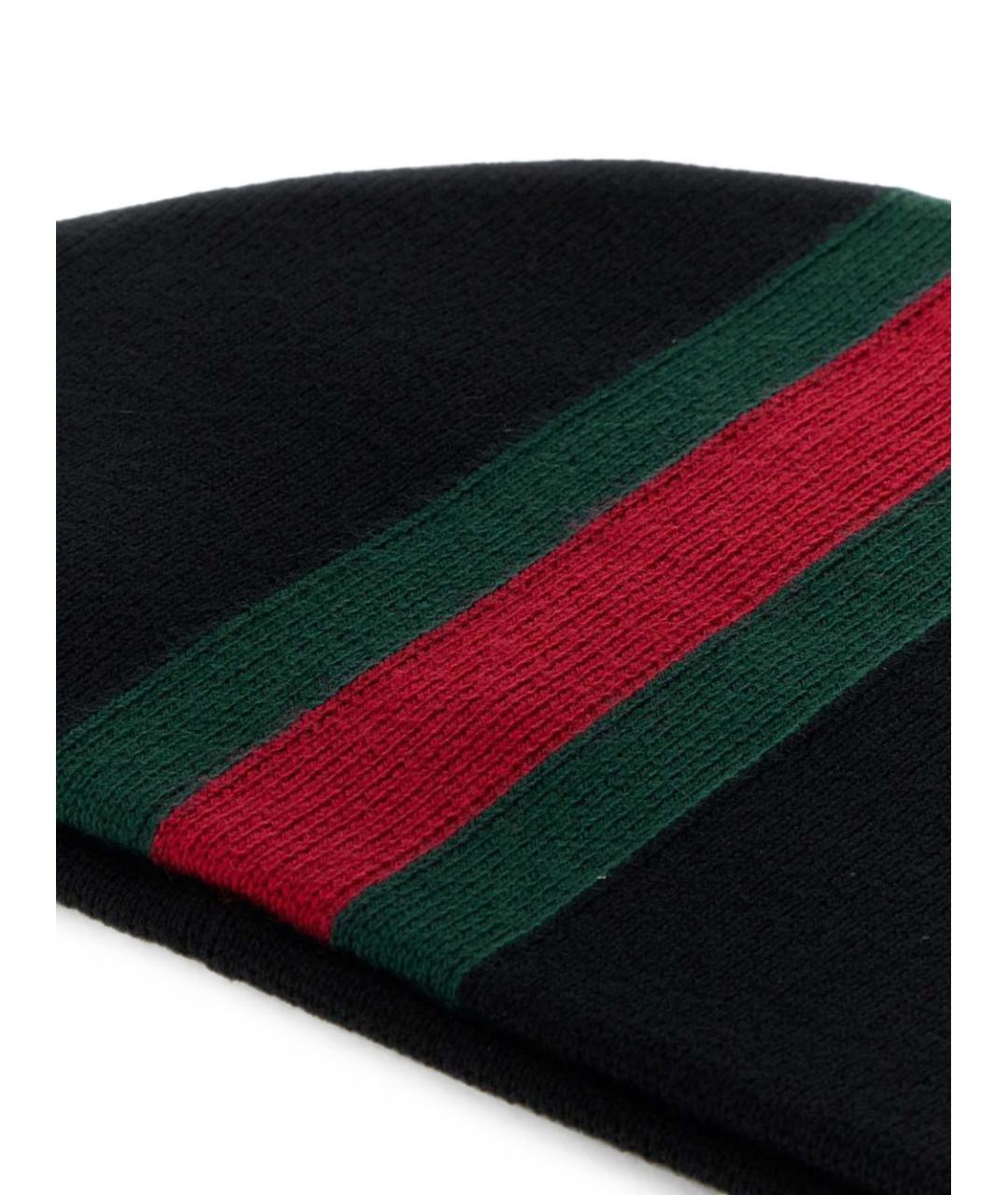 GUCCI Черная шапка, фото 3
