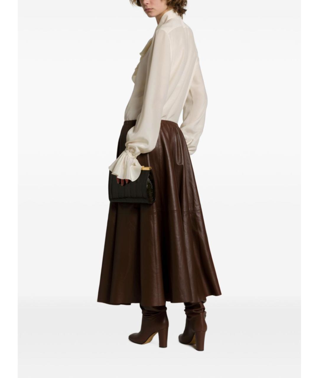 ALBERTA FERRETTI Бежевая блузы, фото 2