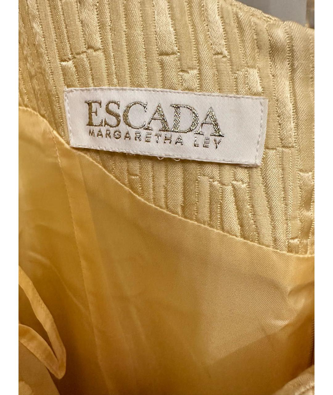 ESCADA Желтое платье, фото 3