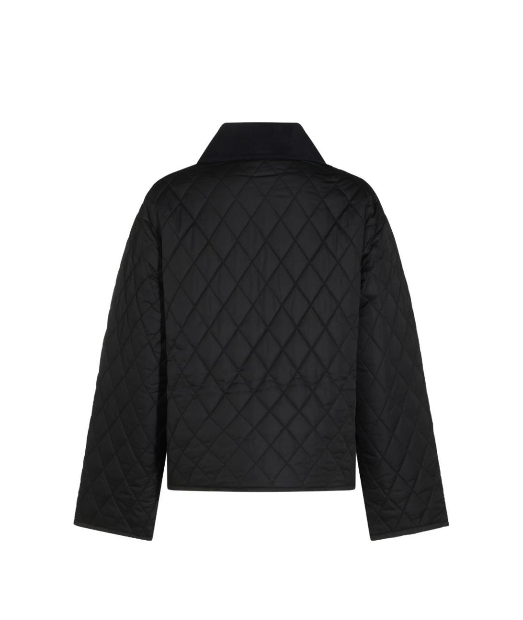 BARBOUR Черная полиэстеровая куртка, фото 4