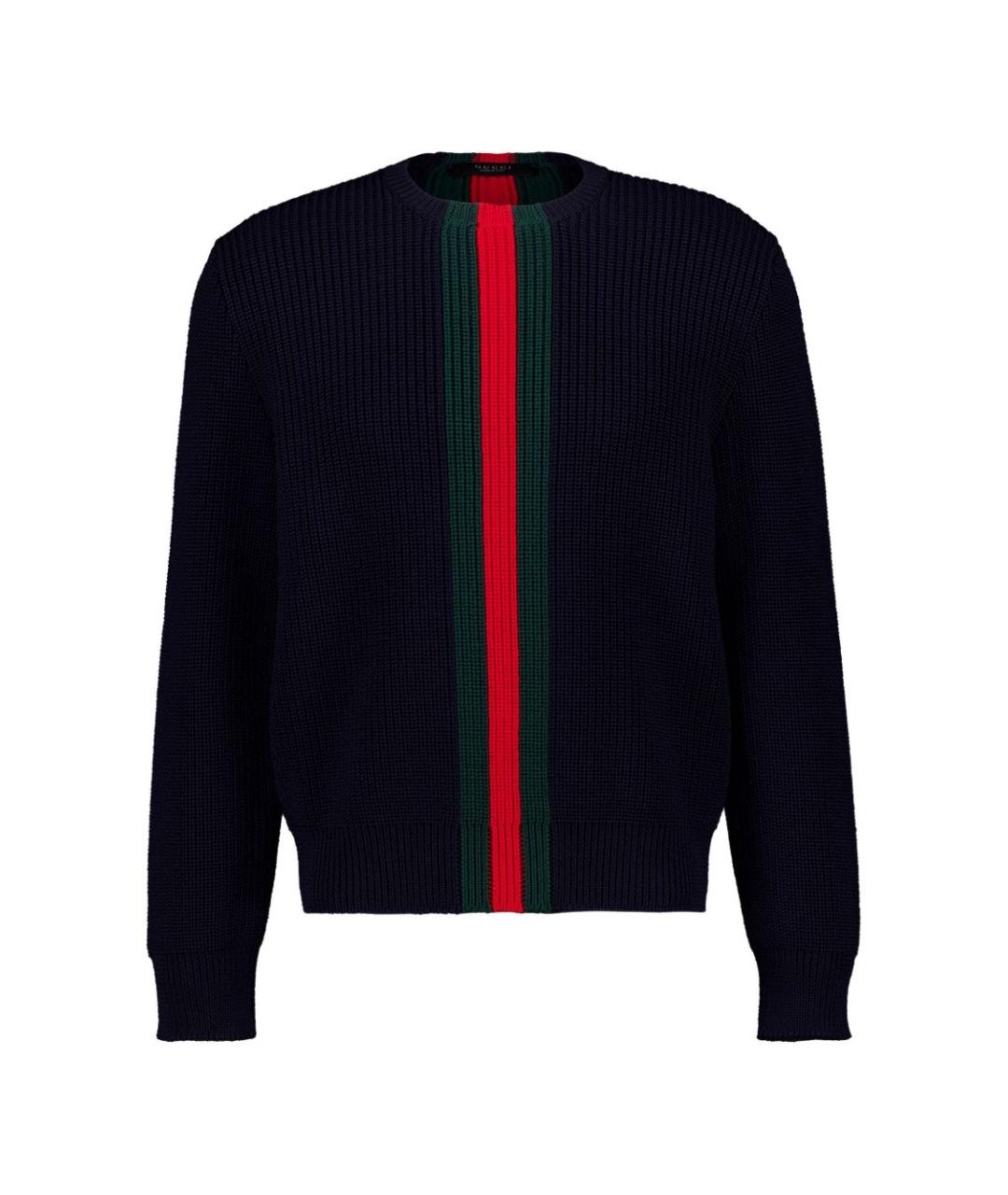 GUCCI Синий джемпер / свитер, фото 1