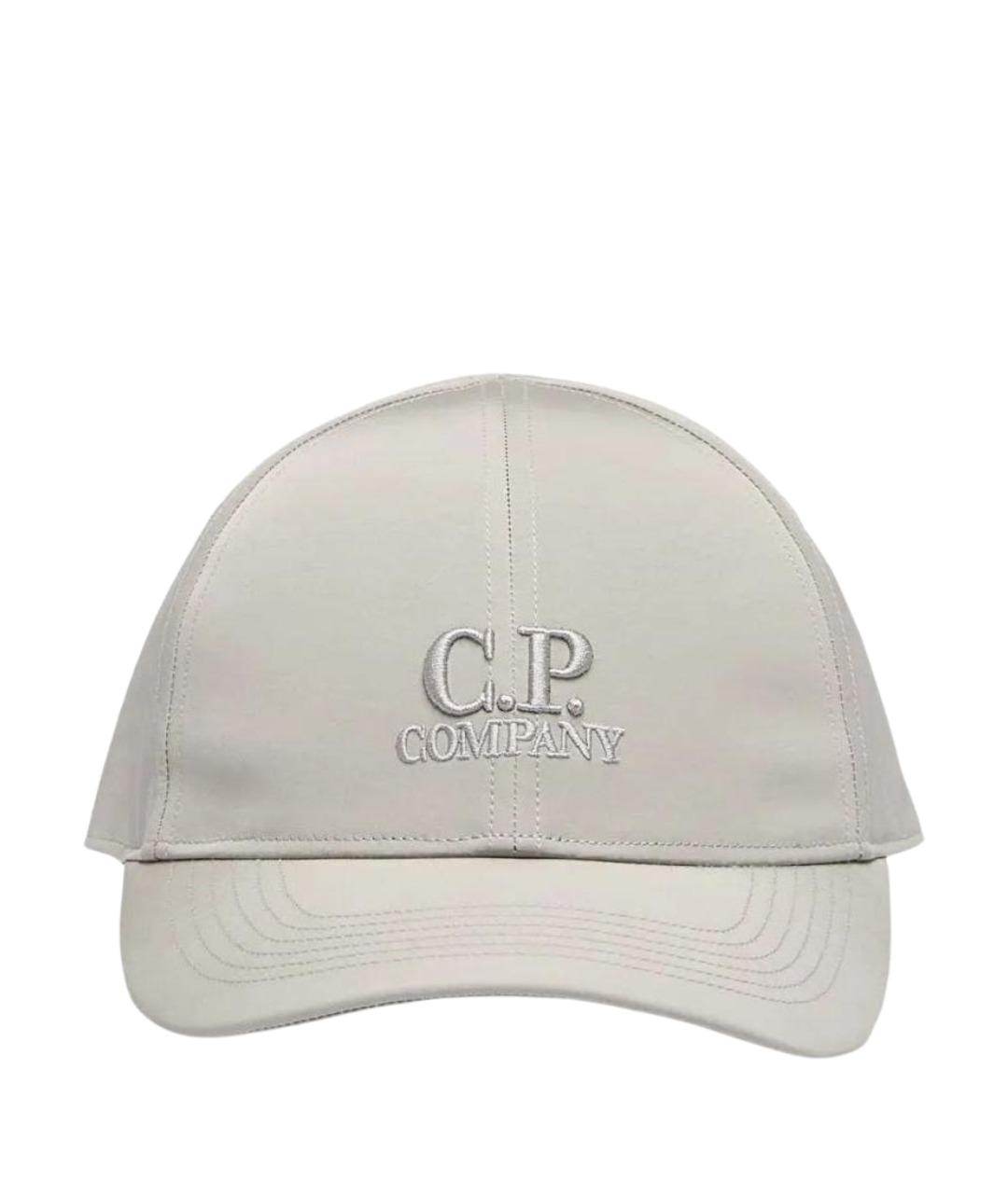 CP COMPANY Бежевая хлопковая кепка/бейсболка, фото 1