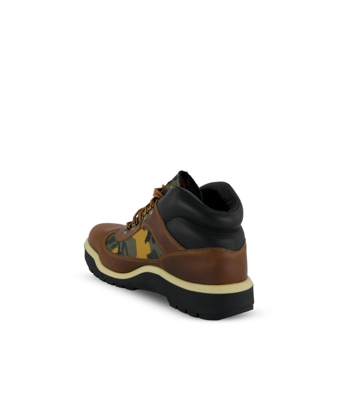 TIMBERLAND Коричневые кожаные низкие ботинки, фото 3