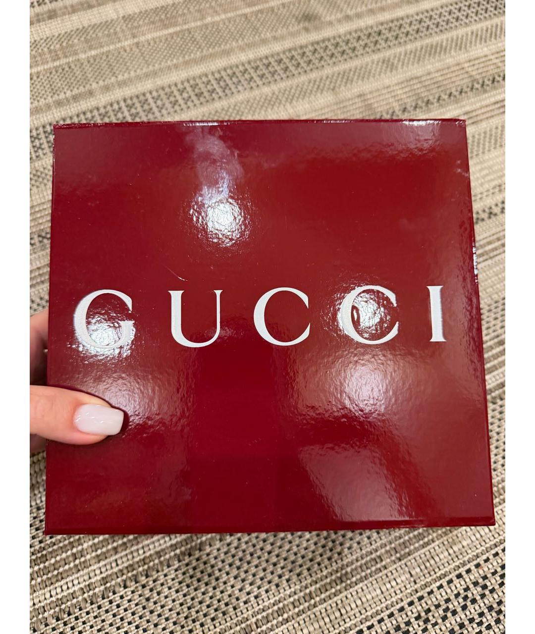 GUCCI Серый замшевый ремень, фото 6