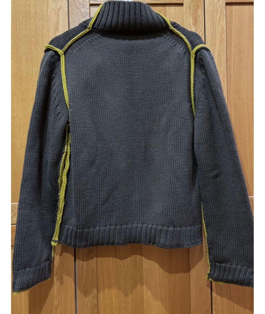 CP COMPANY Зеленый хлопковый джемпер / свитер, фото 2