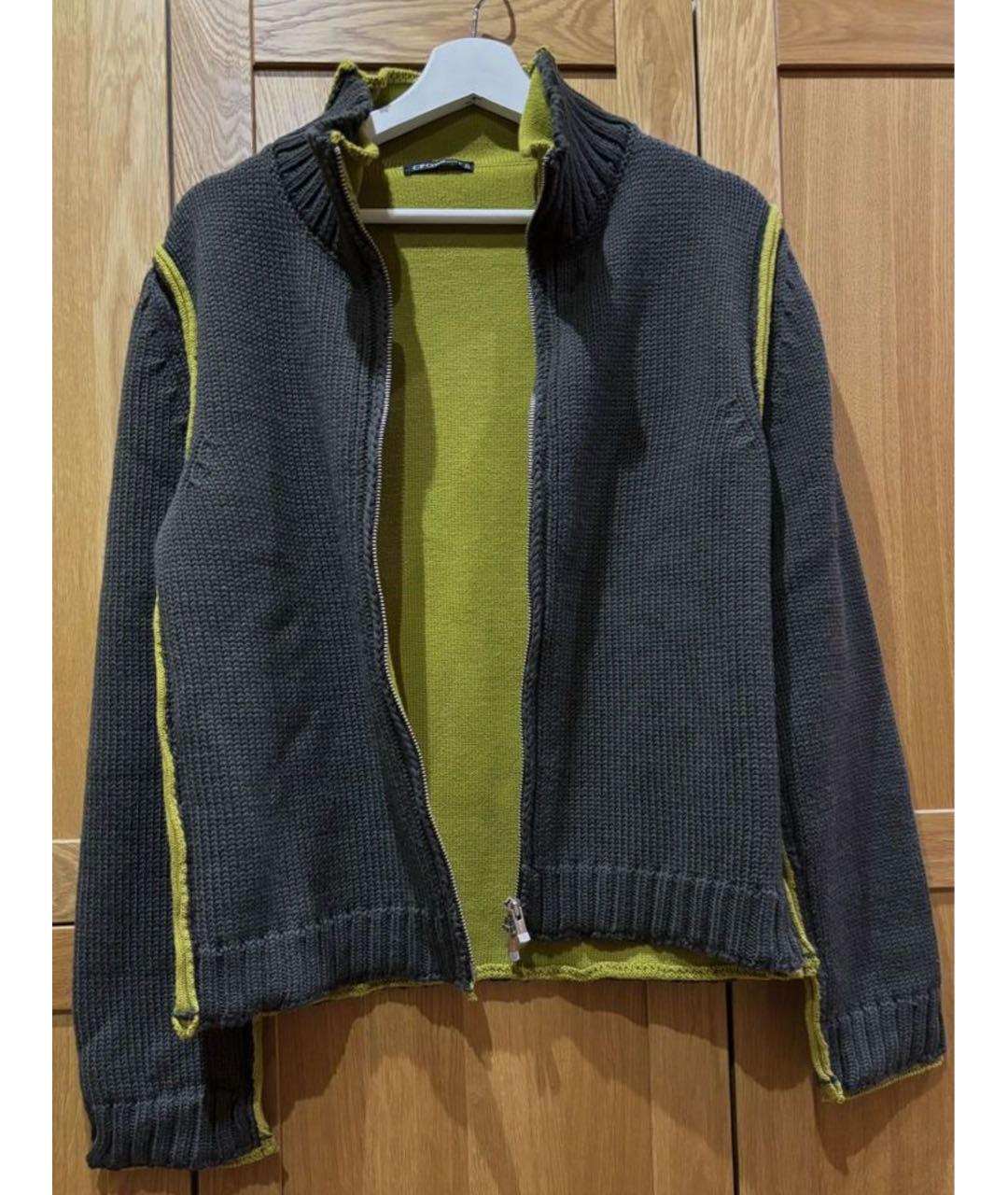 CP COMPANY Зеленый хлопковый джемпер / свитер, фото 5