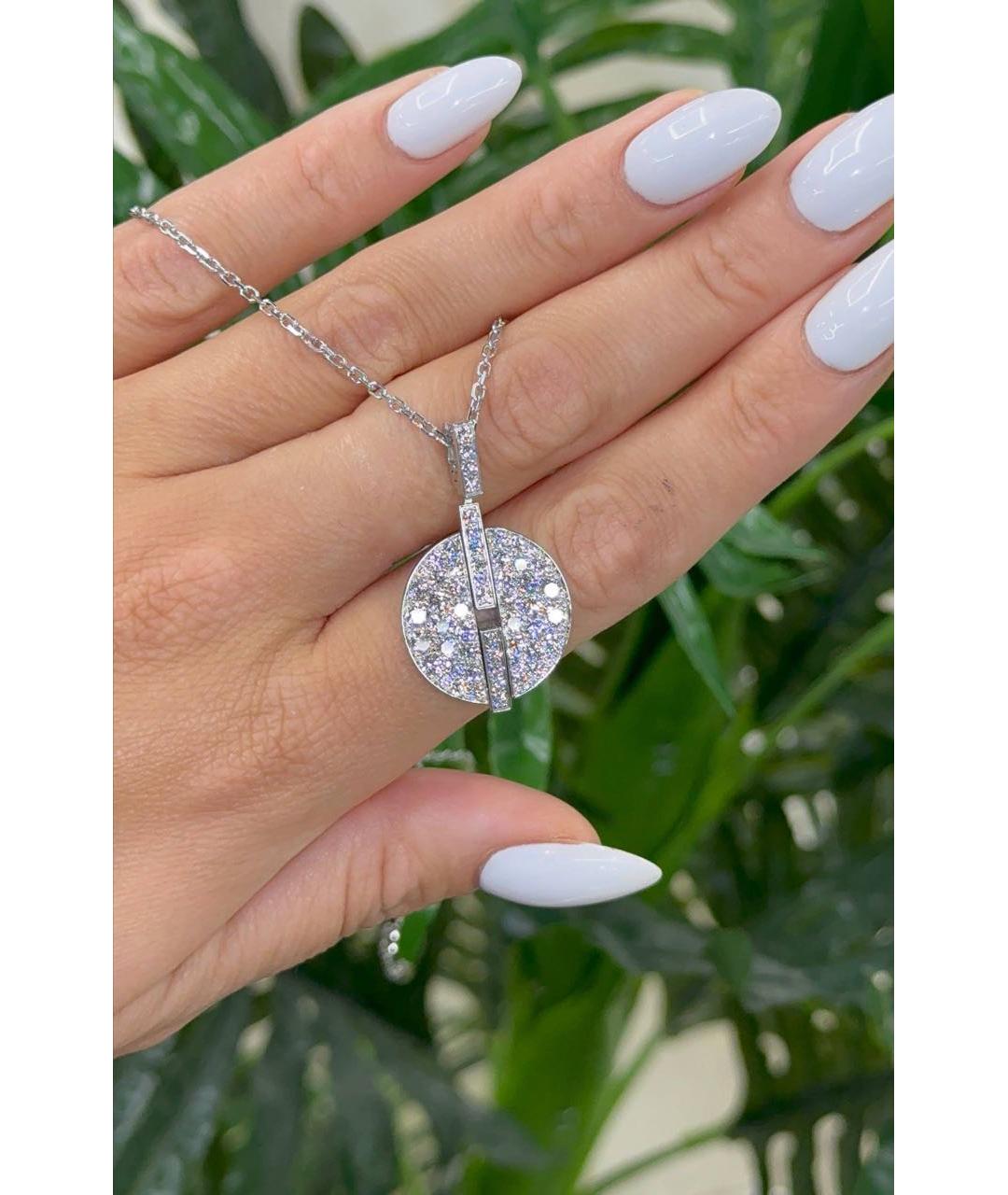 CARTIER Белое колье из белого золота, фото 6