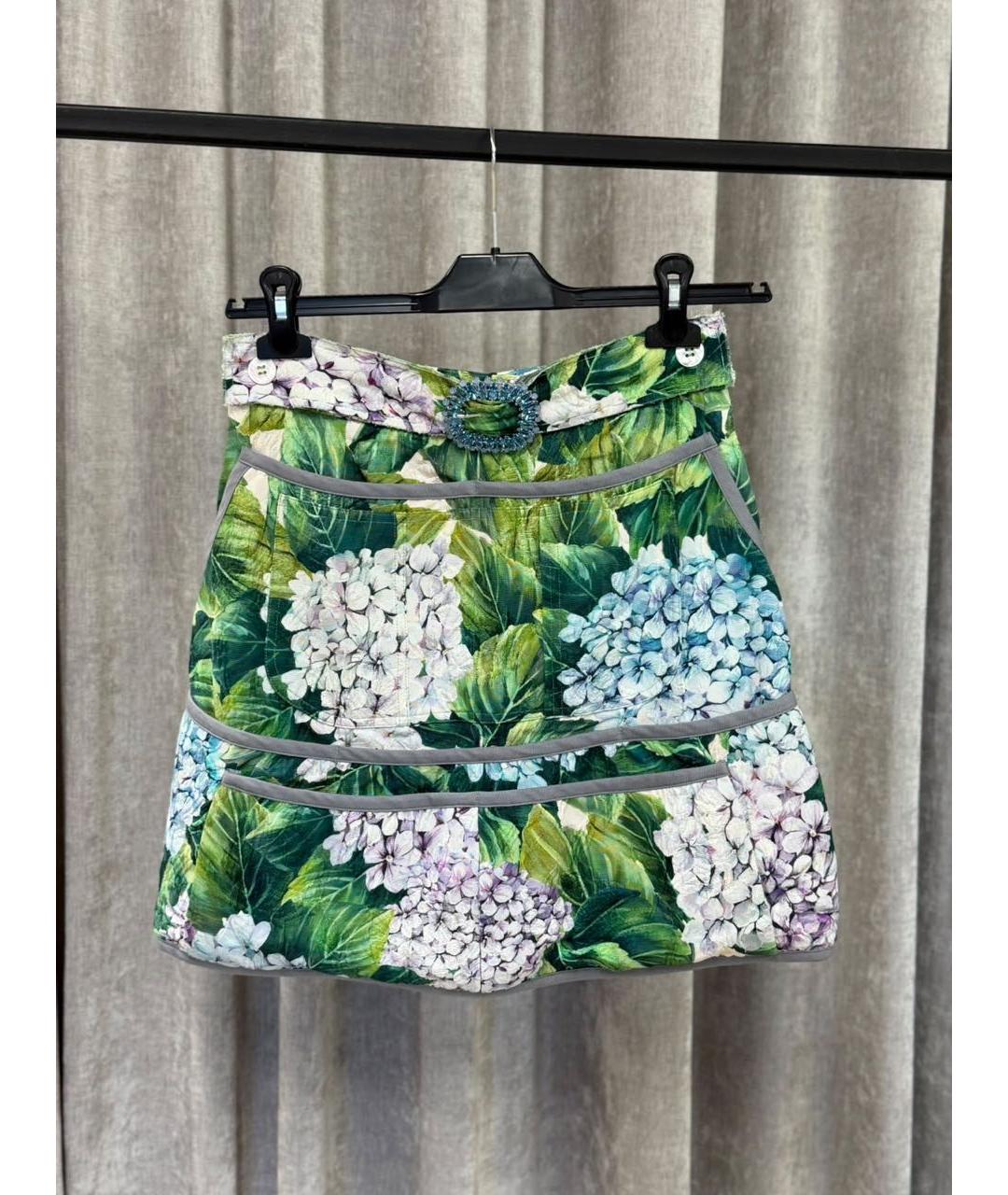 DOLCE&GABBANA Юбка мини, фото 3