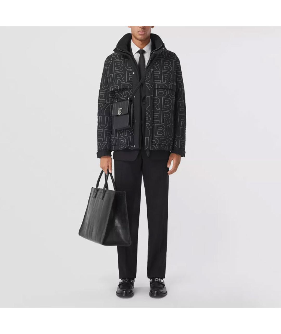 BURBERRY Черная куртка, фото 2