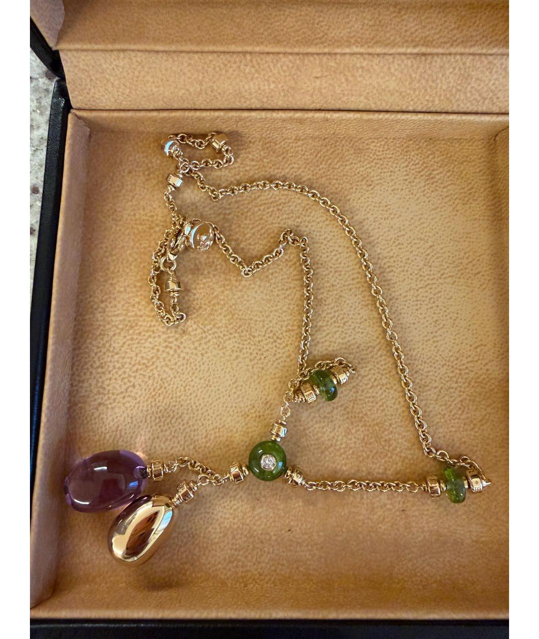 BVLGARI Желтая подвеска из желтого золота, фото 2