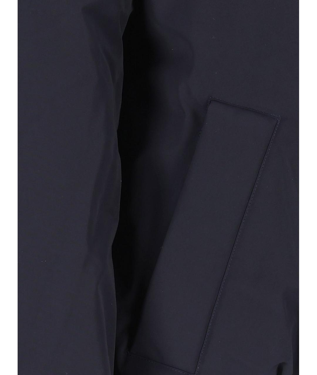 POLO RALPH LAUREN Синий полиэстеровый пуховик, фото 4